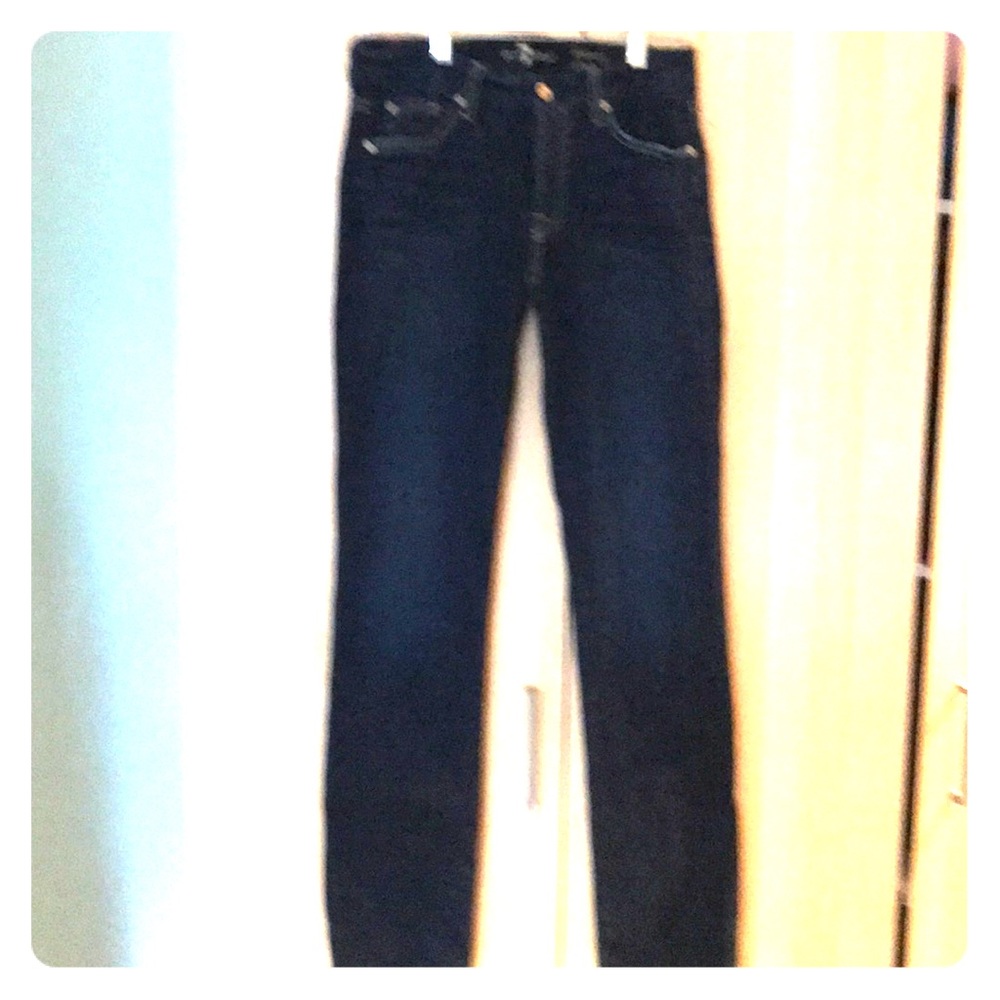 Seven Kimmie straight leg denim jeans brand new